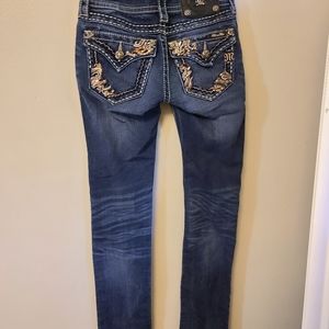 Miss Me Sequined Jeans Size 24 MAJOR DISCOUNT